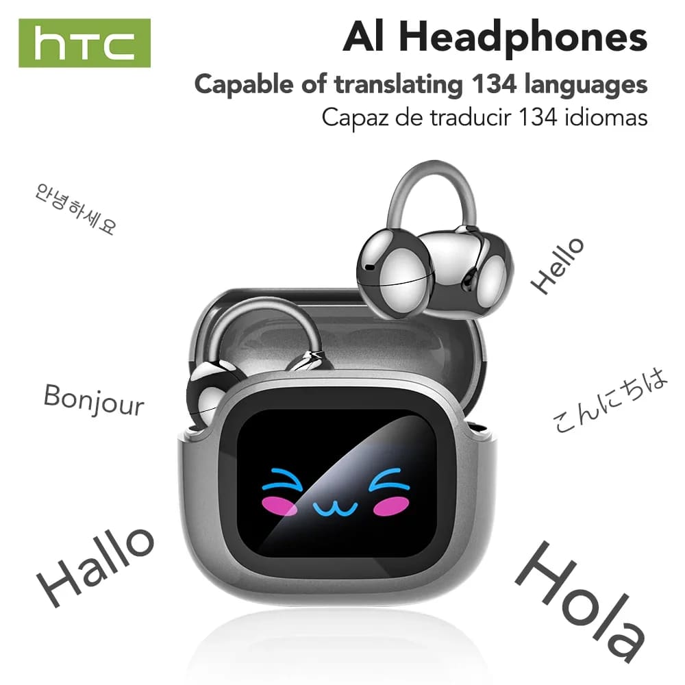 HTC NE32 Bluetooth V6.0 AI Earphones In-ear Earbuds HD Stereo